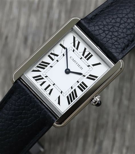 wsta0028 cartier watch|cartier tank solo watch.